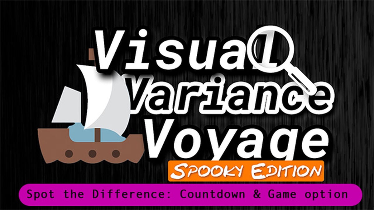 Visual Variance Voyage - Spooky Edition - Game & Countdown image number null